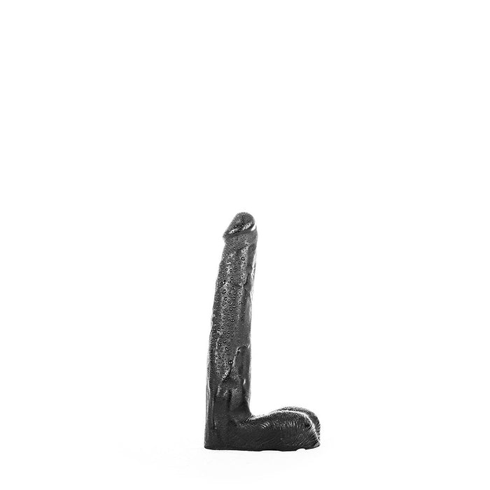 All Black - Zwarte realistische dildo - 21 cm-Erotiekvoordeel.nl