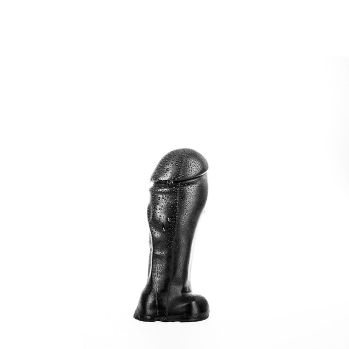 All Black - Zwarte realistische dildo - 22 cm-Erotiekvoordeel.nl