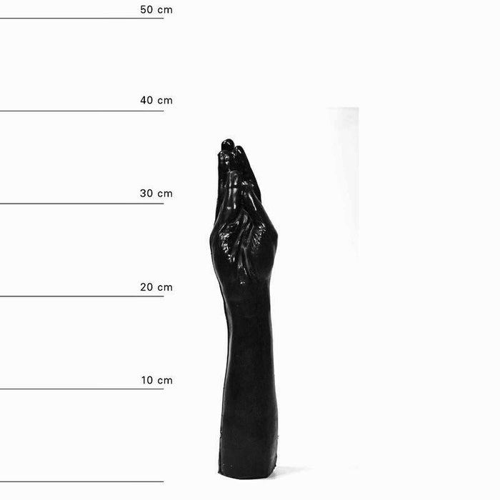 All Black - Zwarte realistische fisting dildo-Erotiekvoordeel.nl