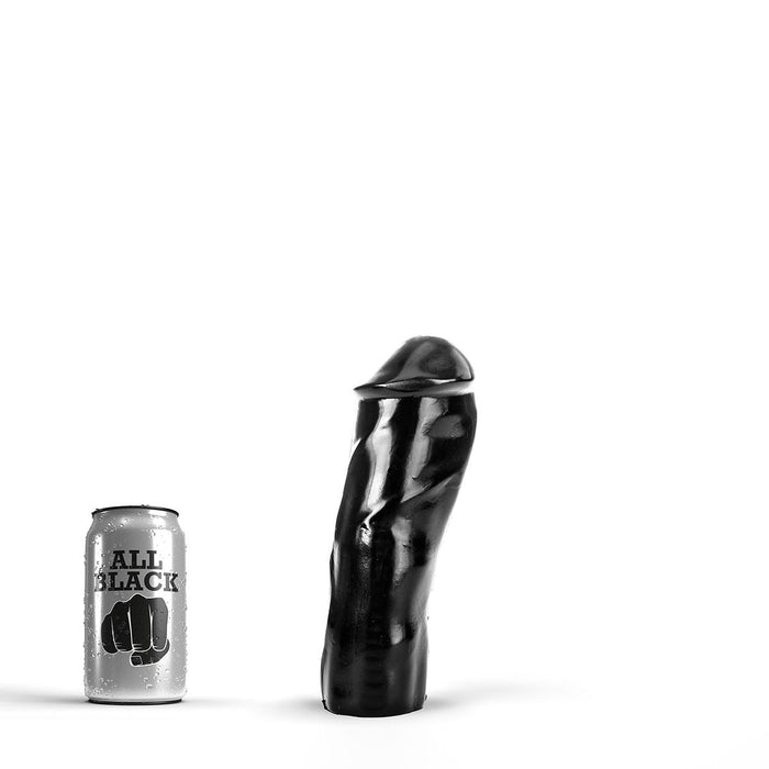 All Black - Realistische Dildo - 20 x 6 cm - Zwart-Erotiekvoordeel.nl