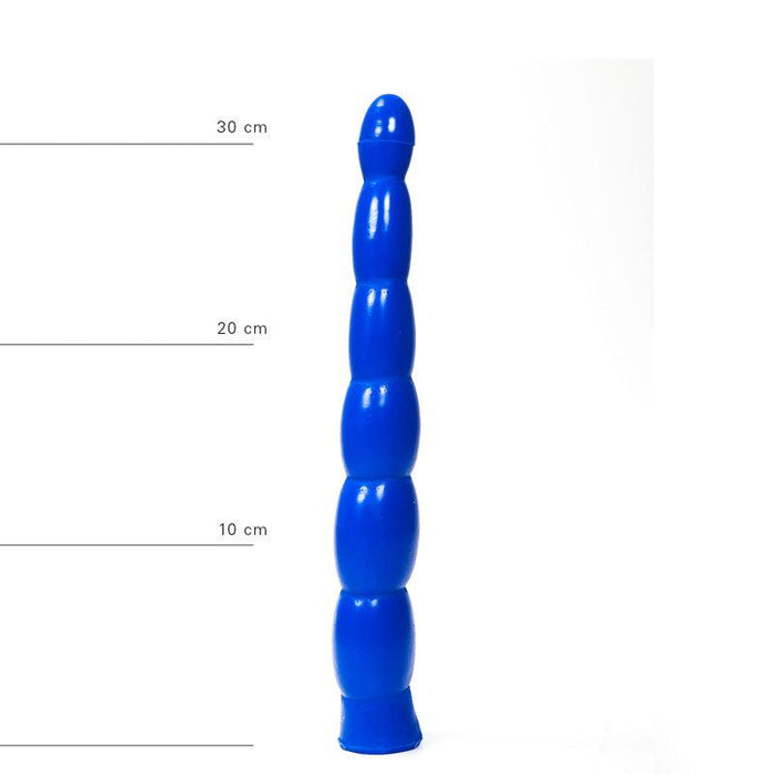 All Blue - Anaal Dildo - 32 x 4,5 cm - Blauw-Erotiekvoordeel.nl