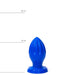 All Blue - Buttplug - 12 x 5 cm - Blauw-Erotiekvoordeel.nl