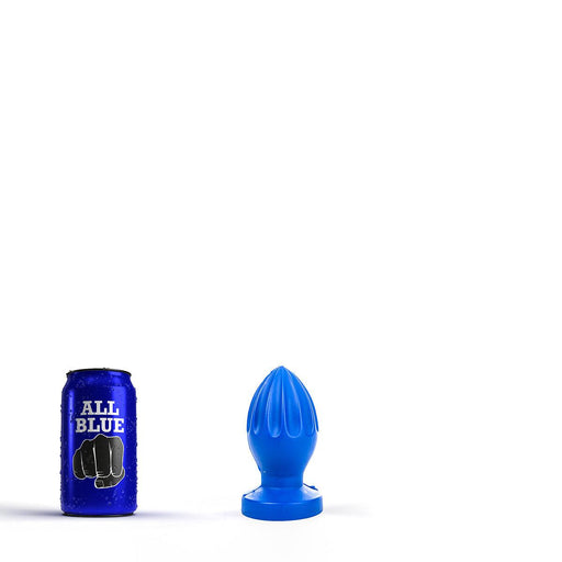 All Blue - Buttplug - 12 x 5 cm - Blauw-Erotiekvoordeel.nl