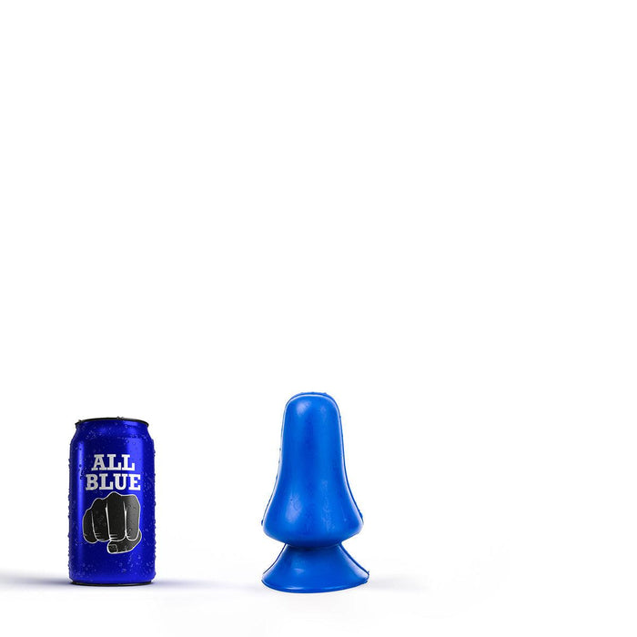 All Blue - Buttplug - 12 x 7 cm - Blauw-Erotiekvoordeel.nl