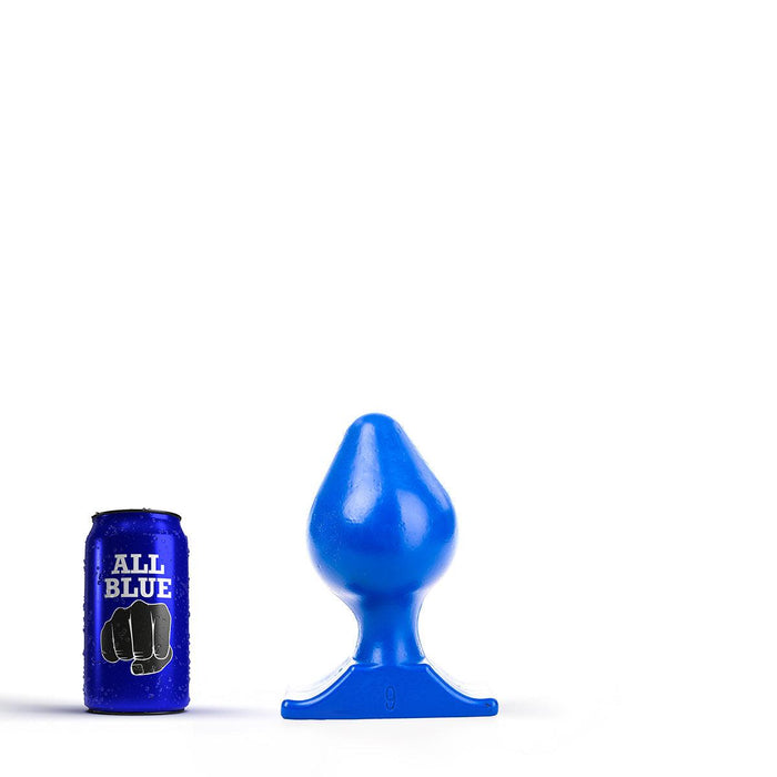 All Blue - Buttplug - 17 x 9 cm - Blauw-Erotiekvoordeel.nl