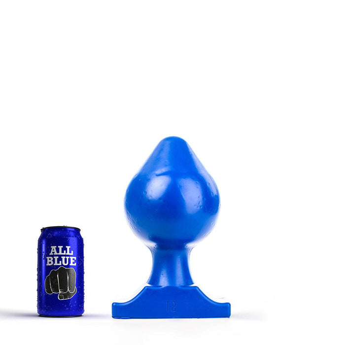 All Blue - Buttplug - 22,5 x 12 cm - Blauw-Erotiekvoordeel.nl