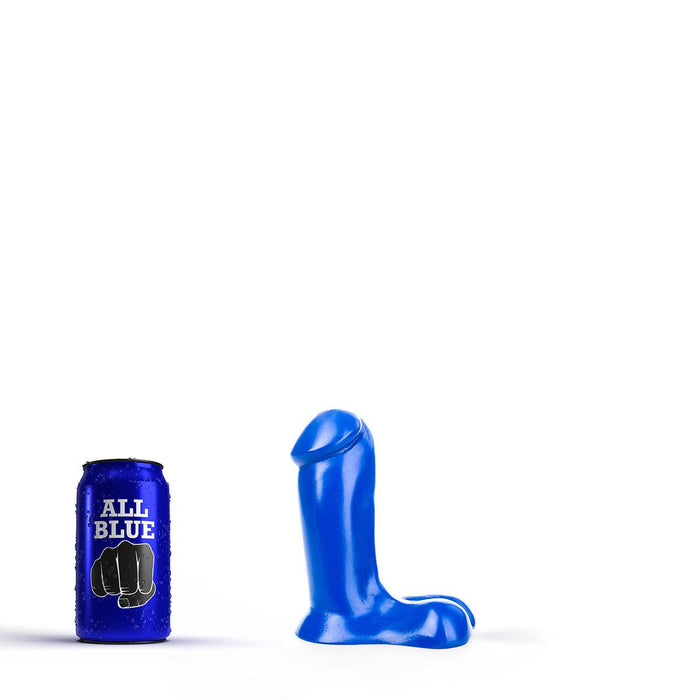 All Blue - Dildo - 14 x 5 cm - Blauw-Erotiekvoordeel.nl