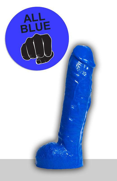 All Blue - Dildo - 29 x 5,5 cm - Blauw-Erotiekvoordeel.nl