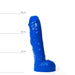 All Blue - Dildo - 29 x 5,5 cm - Blauw-Erotiekvoordeel.nl