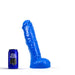 All Blue - Dildo - 29 x 5,5 cm - Blauw-Erotiekvoordeel.nl