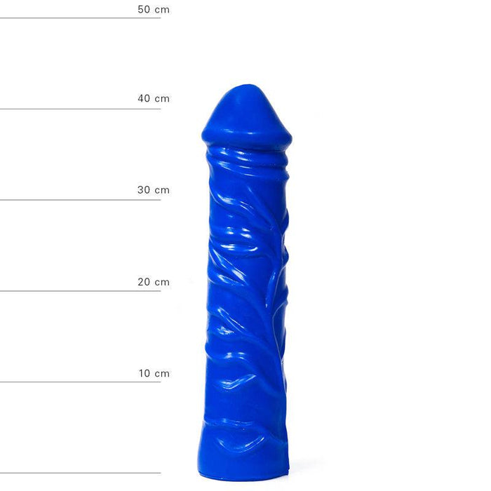 All Blue - Dildo - 31 x 6,5 cm - Blauw-Erotiekvoordeel.nl