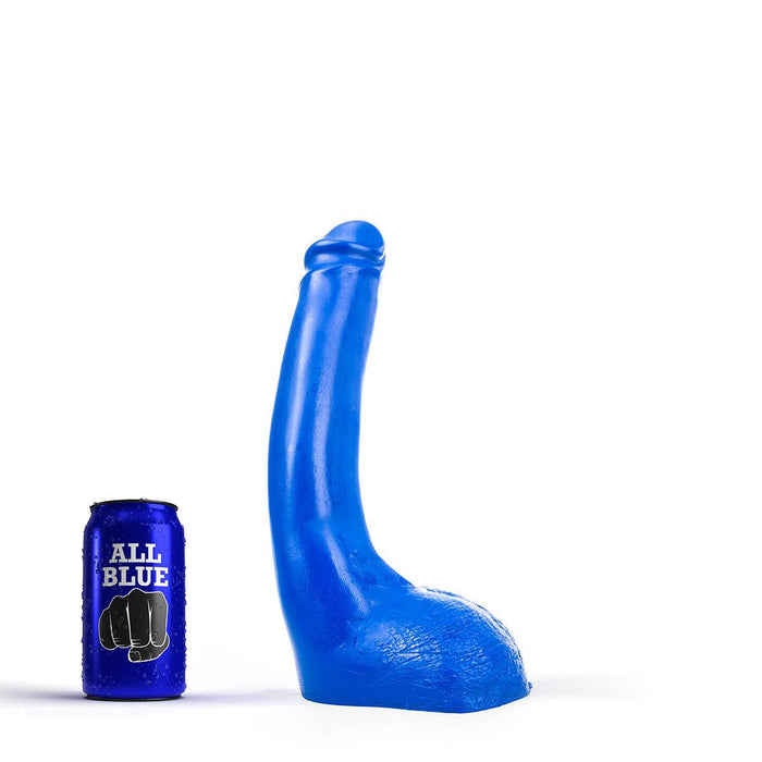 All Blue - Dildo - 32 x 5,5 cm - Blauw-Erotiekvoordeel.nl