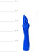 All Blue - Fisting Dildo 37 x 7 cm - Blauw-Erotiekvoordeel.nl