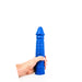 All Blue - Geribbelde Dildo - 26 x 5 cm - Blauw-Erotiekvoordeel.nl