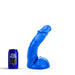 All Blue - Klassieke Dildo - 23 x 5 cm - Blauw-Erotiekvoordeel.nl