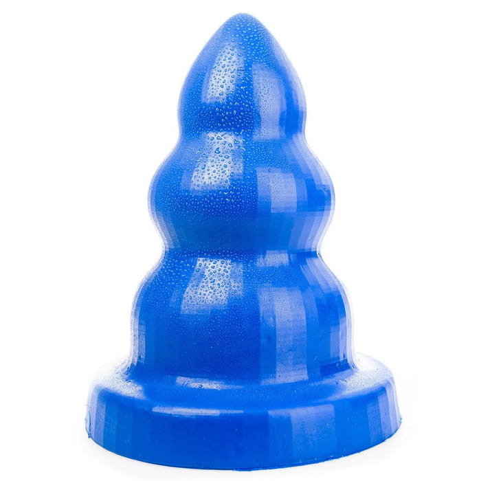 All Blue - Triple Pleasure Buttplug - Blauw-Erotiekvoordeel.nl