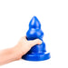 All Blue - Triple Pleasure Buttplug - Blauw-Erotiekvoordeel.nl