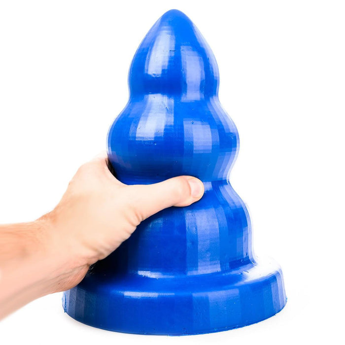 All Blue - Triple Pleasure Buttplug - Blauw-Erotiekvoordeel.nl