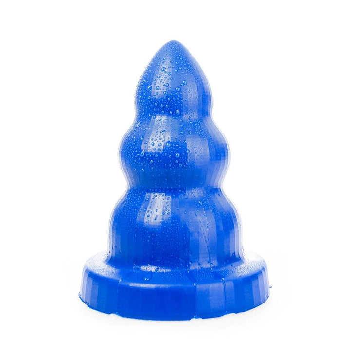 All Blue - Triple Pleasure Buttplug - Blauw-Erotiekvoordeel.nl