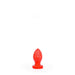 All Red - Buttplug - 12 x 5 cm - Rood-Erotiekvoordeel.nl