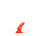 All Red - Buttplug 13 x 5 cm - Rood-Erotiekvoordeel.nl