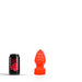 All Red - Buttplug 15 x 6 cm - Rood-Erotiekvoordeel.nl