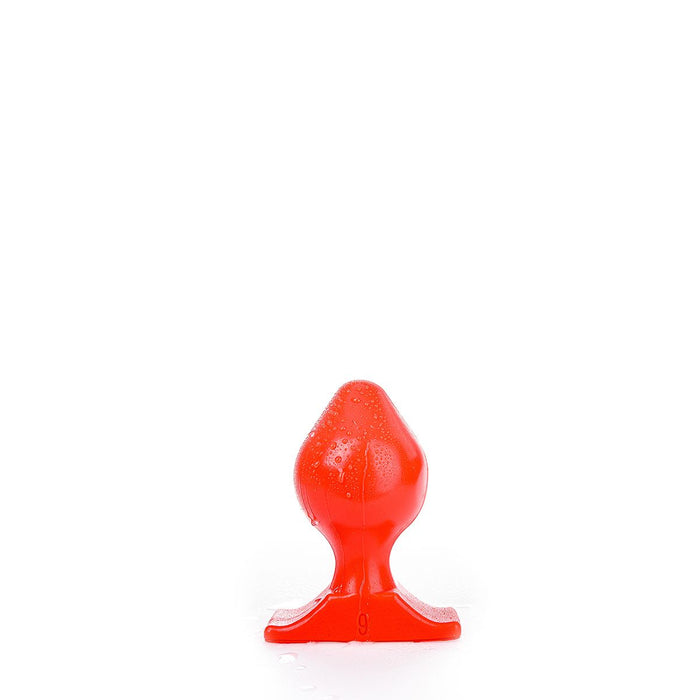 All Red - Buttplug - 17 x 9 cm - Rood-Erotiekvoordeel.nl