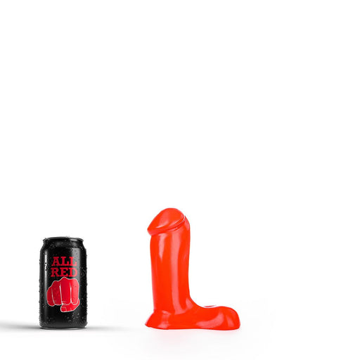 All Red - Dildo - 14 x 5 cm - Rood-Erotiekvoordeel.nl