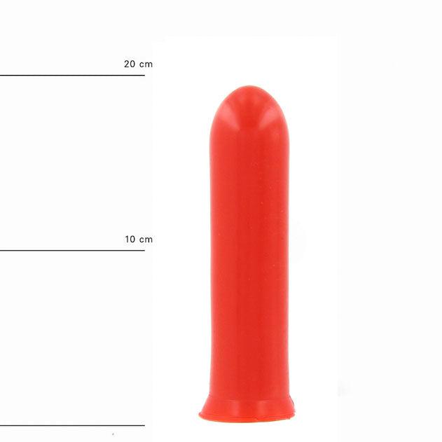 All Red - Dildo - 19 x 4,5 cm - Rood-Erotiekvoordeel.nl