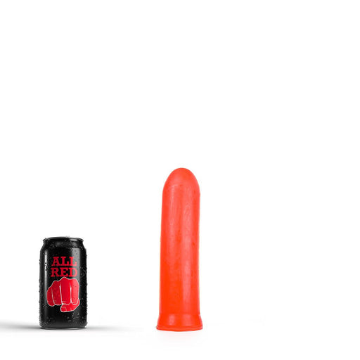 All Red - Dildo - 19 x 4,5 cm - Rood-Erotiekvoordeel.nl