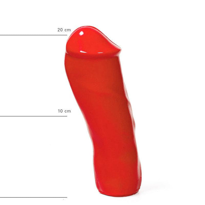 All Red - Dildo - 20 x 6 cm - Rood-Erotiekvoordeel.nl