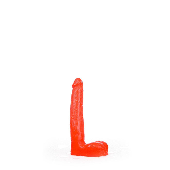 All Red - Dildo - 21 x 3,5 cm - Rood-Erotiekvoordeel.nl