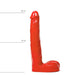 All Red - Dildo - 21 x 3,5 cm - Rood-Erotiekvoordeel.nl