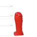 All Red - Dildo - 22 x 8 cm - Rood-Erotiekvoordeel.nl