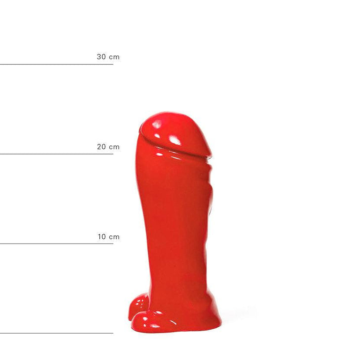 All Red - Dildo - 22 x 8 cm - Rood-Erotiekvoordeel.nl