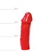 All Red - Dildo 28 x 7,5 cm - Rood-Erotiekvoordeel.nl