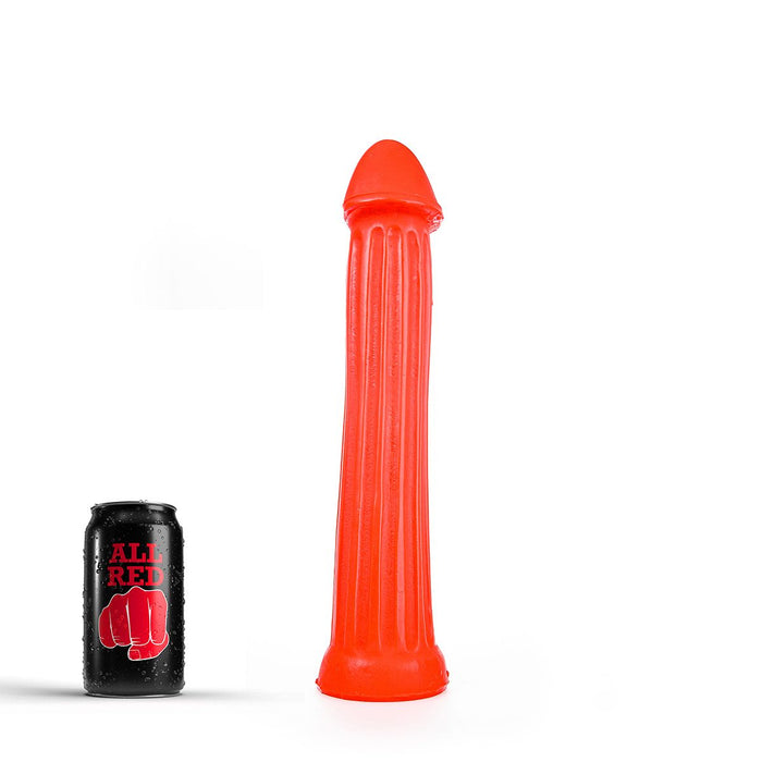 All Red - Dildo 31 x 5,5 cm - Rood-Erotiekvoordeel.nl