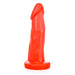 All Red - Dildo 39 x 8,5 cm - Rood-Erotiekvoordeel.nl