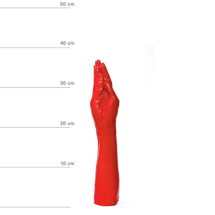 All Red - Fisting Dildo 37 x 7 cm - Rood-Erotiekvoordeel.nl