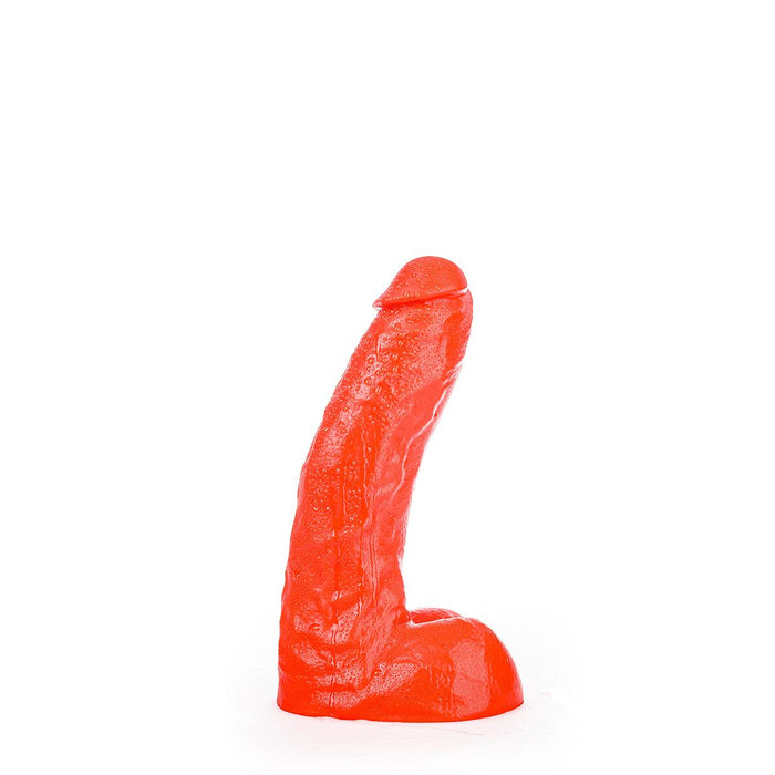 All Red - Klassieke Dildo - 25,5 x 4,1 cm - Rood-Erotiekvoordeel.nl