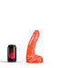 All Red - Klassieke Dildo - 25,5 x 4,1 cm - Rood-Erotiekvoordeel.nl