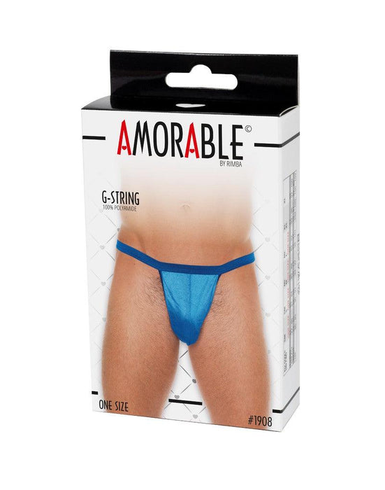 Amorable - Sexy Blauwe Herenstring - One Size-Erotiekvoordeel.nl