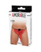 Amorable by Rimba - Erotische String - Funny Heren Slip Met Olifantenkop - Rood - One Size-Erotiekvoordeel.nl