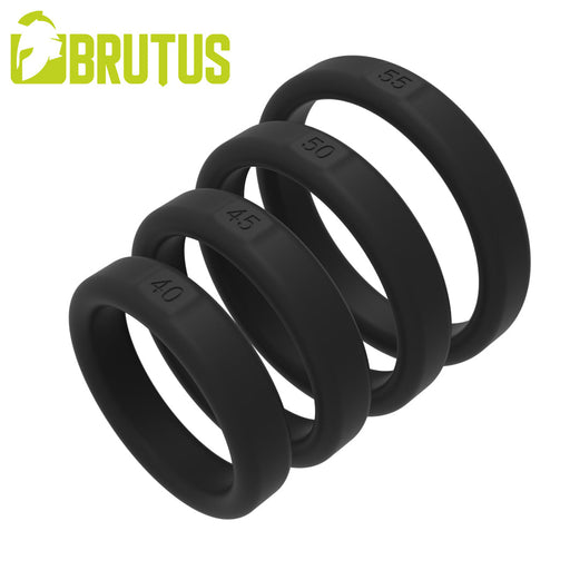 Brutus - Flat Slick - Silicone Cockring - Diverse Diameters-Erotiekvoordeel.nl