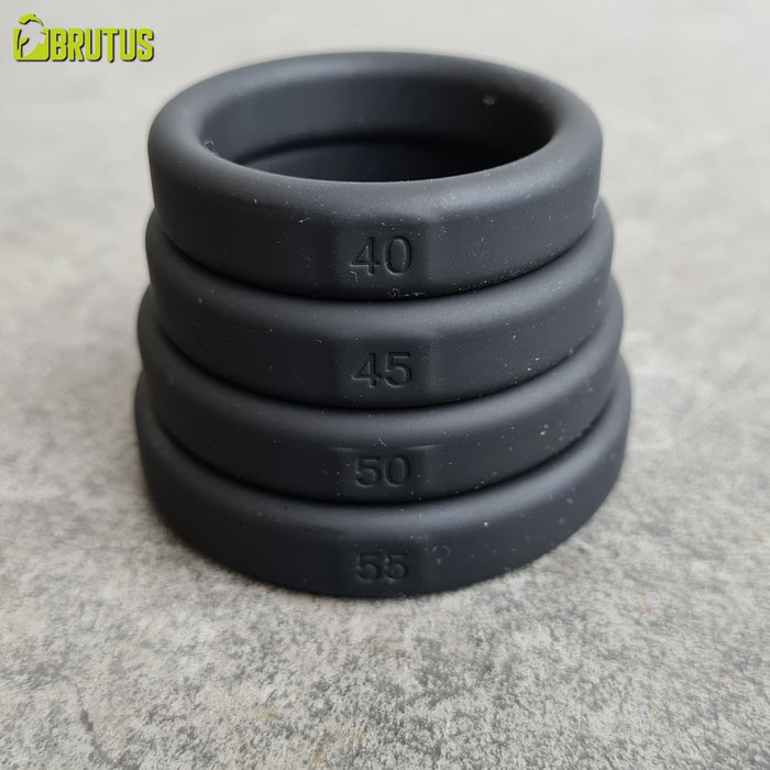 Brutus - Flat Slick - Silicone Cockring - Diverse Diameters-Erotiekvoordeel.nl