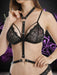 Snapshot Bad Girl - #goddesofthenight - Body Harnasje met Tailleband - One Size - Zwart-Erotiekvoordeel.nl