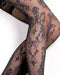 Ballerina - Fantasy Hold Ups Feeling Blue Kousen - 20 denier - Zwart/Blauw-Erotiekvoordeel.nl