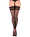 Ballerina - Fantasy Hold Ups Victorian Chandelier - Kousen - 20 denier - Zwart-Erotiekvoordeel.nl