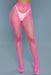 Be Wicked - Up All Night - Visnet Panty - Hot Pink - One Size-Erotiekvoordeel.nl