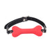 Behave! - Doggie Bone - Hondenbot Bit Gag - Rood-Erotiekvoordeel.nl